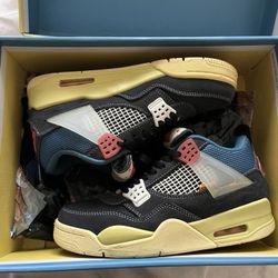 Union LA air jordan 4 off noir size 7