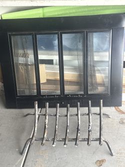 Fireplace door/grate