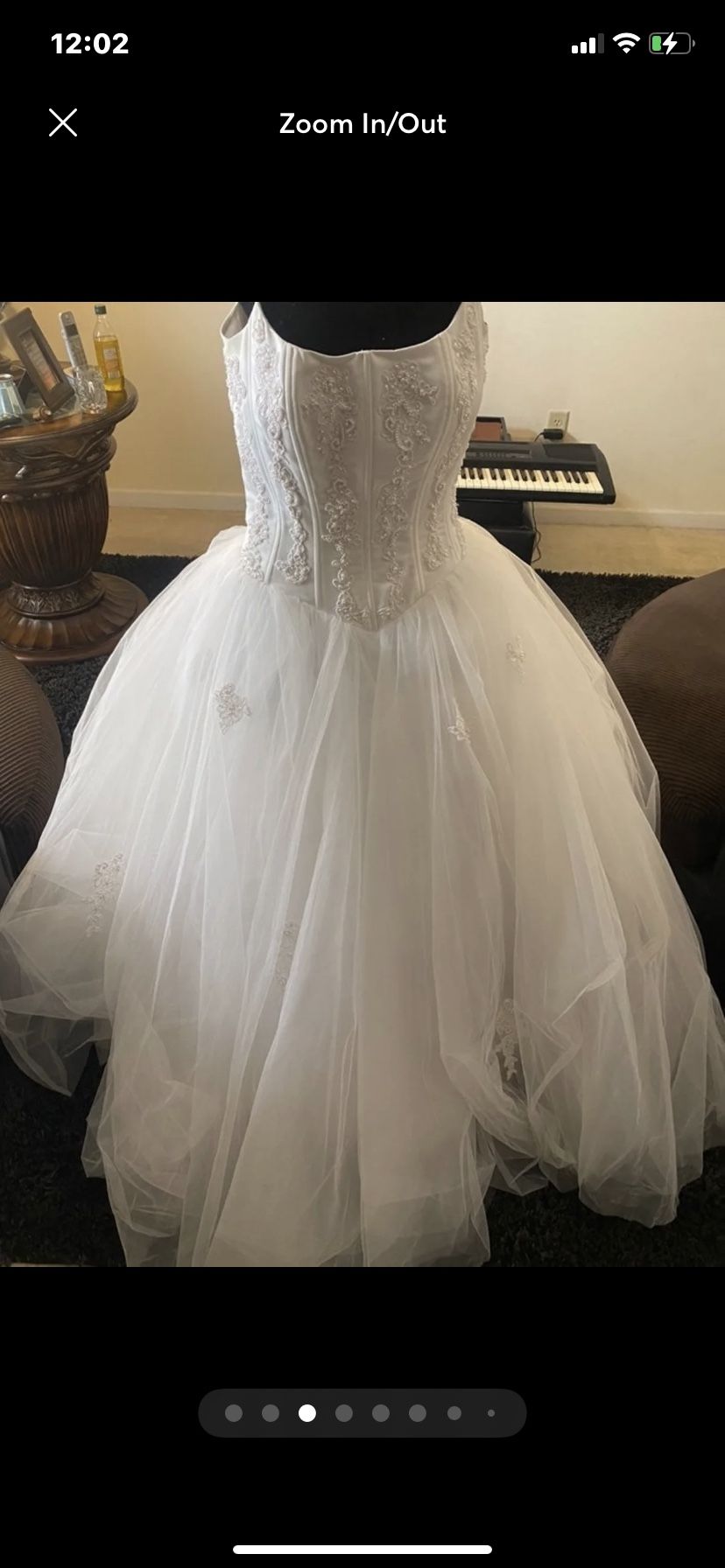 Oleg Cassini Wedding Gown