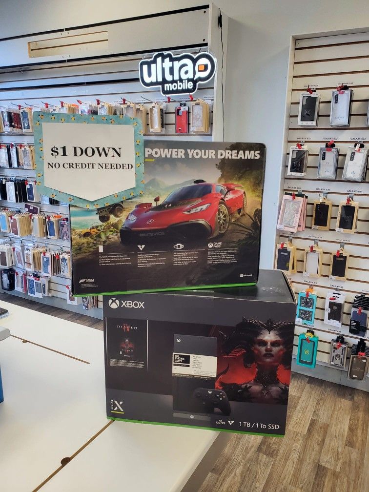 Xbox Series X 1TB Gaming Console 90 DAY WARRANTY $1 DOWN NO CREDIT NEEDED