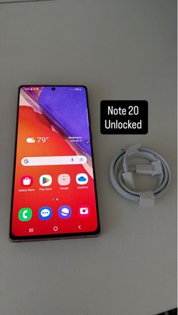 Samsung Note 20 5g. Like New And Unlocked!