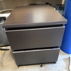 Side Table With Drawers