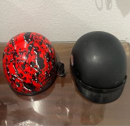 Skid Lid Dot Half Lid Helmets.