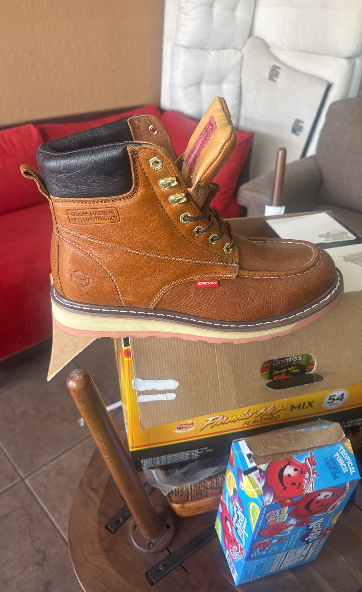 Brand New Work Boots 🥾