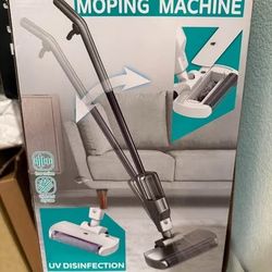 XM001-A Multifunction Wireless Floor Cleaner Mop w/ UV Disinfection