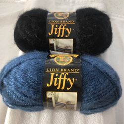 Lion Brand Jiffy Quick And Easy Mohair Look Yarn