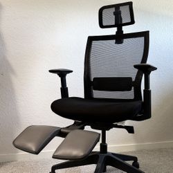 Autonomous Ergo Chair Core (Recline) - Black 