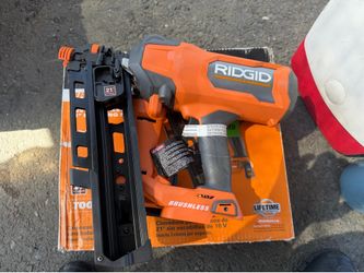 RIDGID 18V Brushless 21° Framing Nailer R098941B cordless