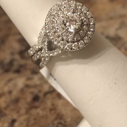 14k Diamond Ring 