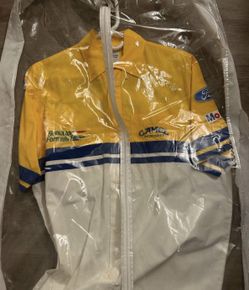 vintage 1992–1993 Camel Benetton Ford F1 Team Issued Pit Shirt