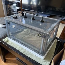 Dog/ Cat Pet Incubator With Heating Pad 