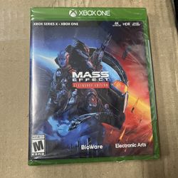 Mass Effect, legendary edition Xbox one