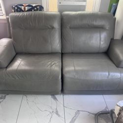 Ashley’s Sectional Leather Sofa