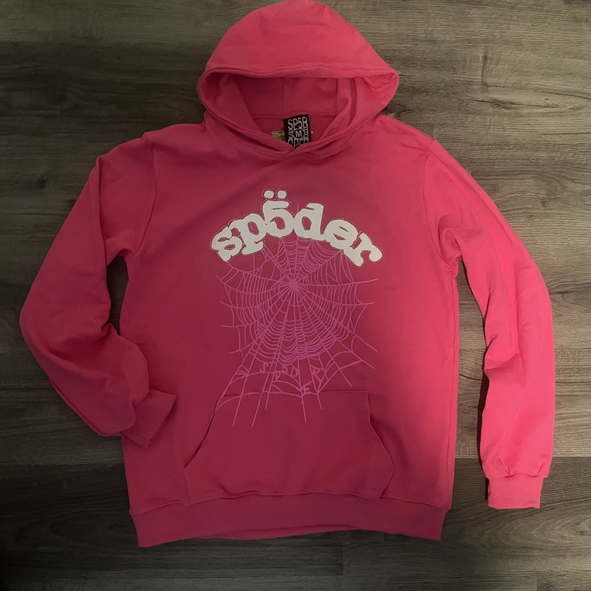 1:1 PINK SP5DER LEGACY HOODIE SIZE M