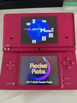 Mod Pink Nintendo Dsi loaded with games!