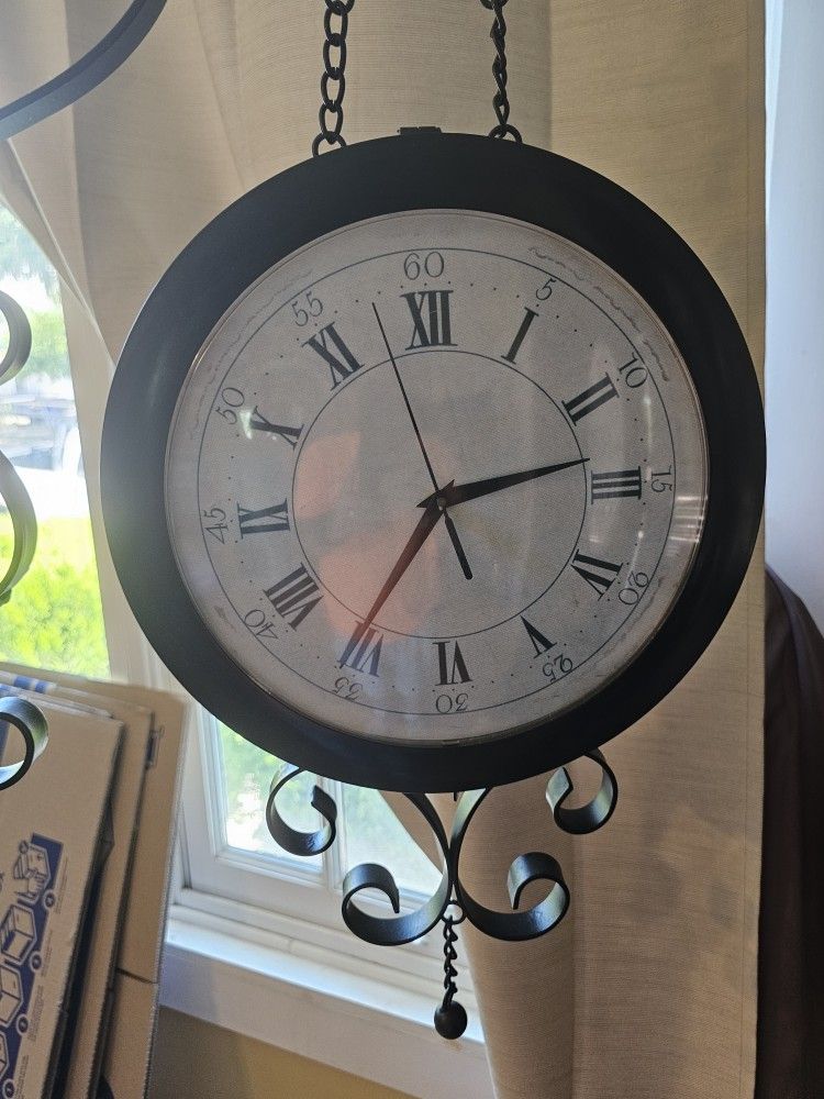 Clock And Stand