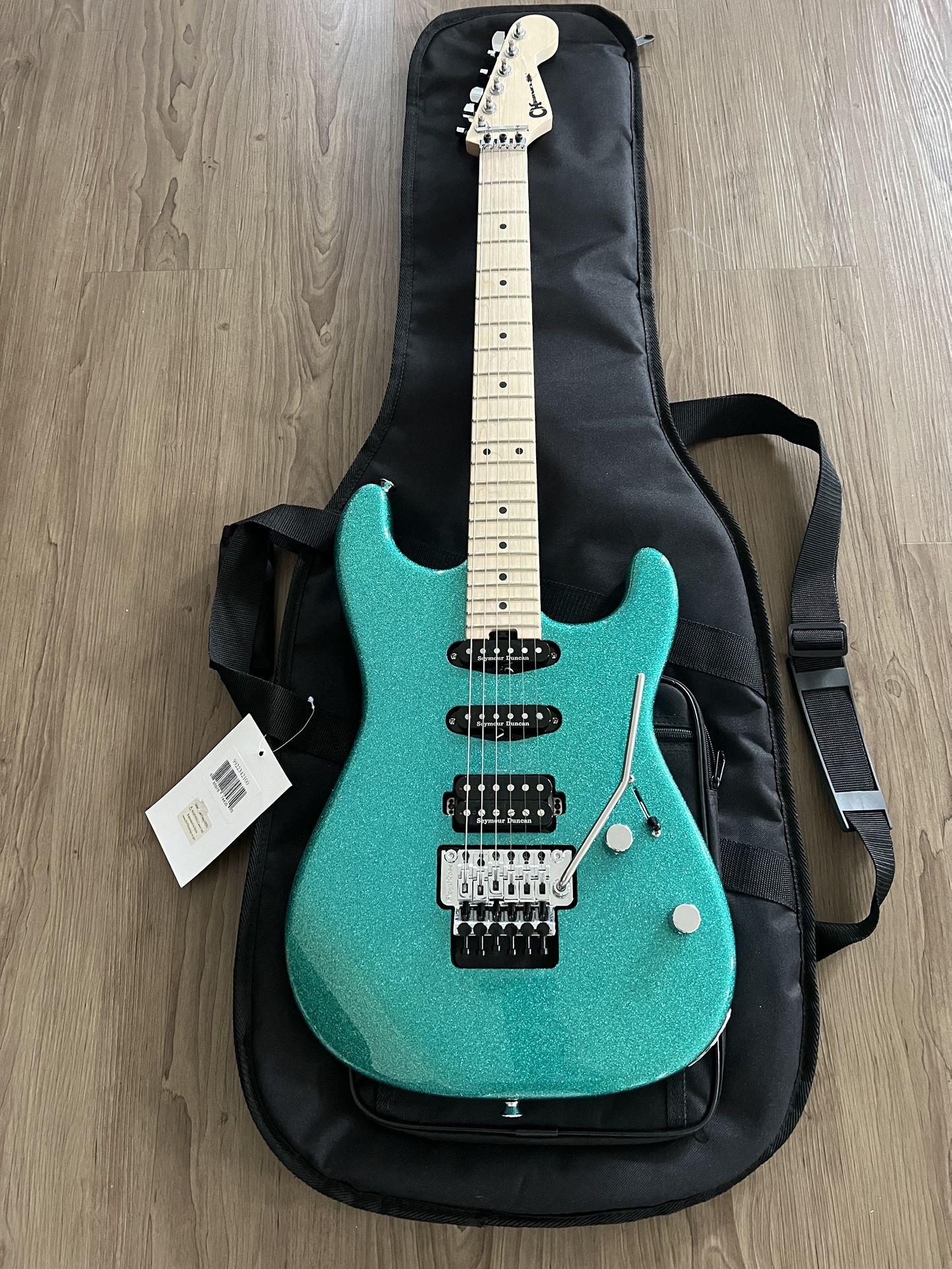 Charvel Pro-Mod San Dimas Style 1 HSS FR M - Aqua Flake