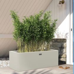 Fency series Galvanized Powder-Coated Aluminum Planter Box 35”