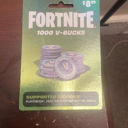 Fortnite Card 1000 Bucks 