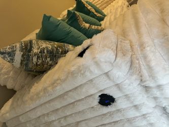 White Oversized Sofa