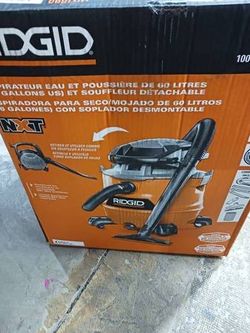RIDGID Wet Dry Vacuum with Detachable Leaf Blower, Filter, Hose, and Accessories, 16 Gal., 6.5 Peak HP