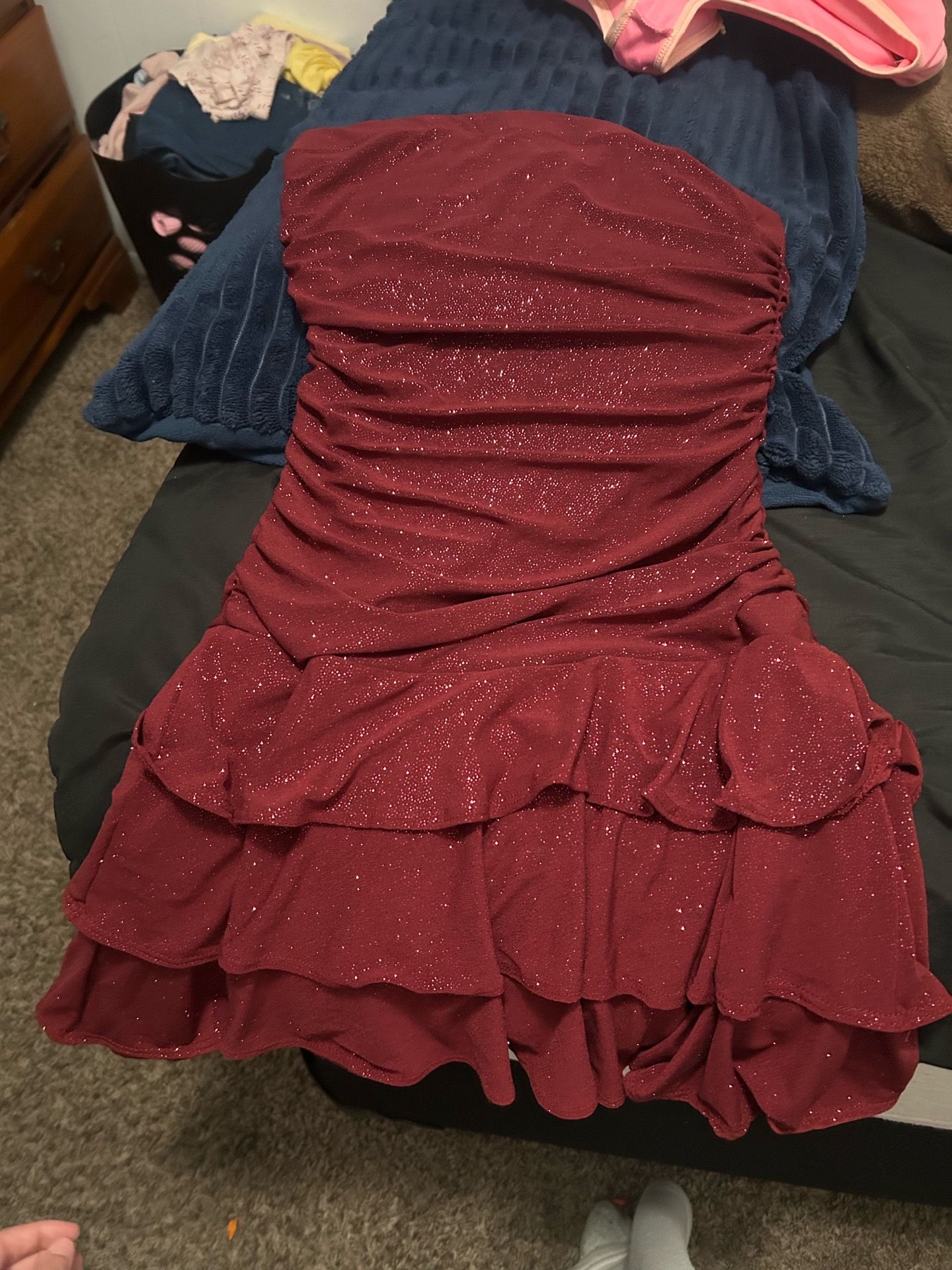 Red dress