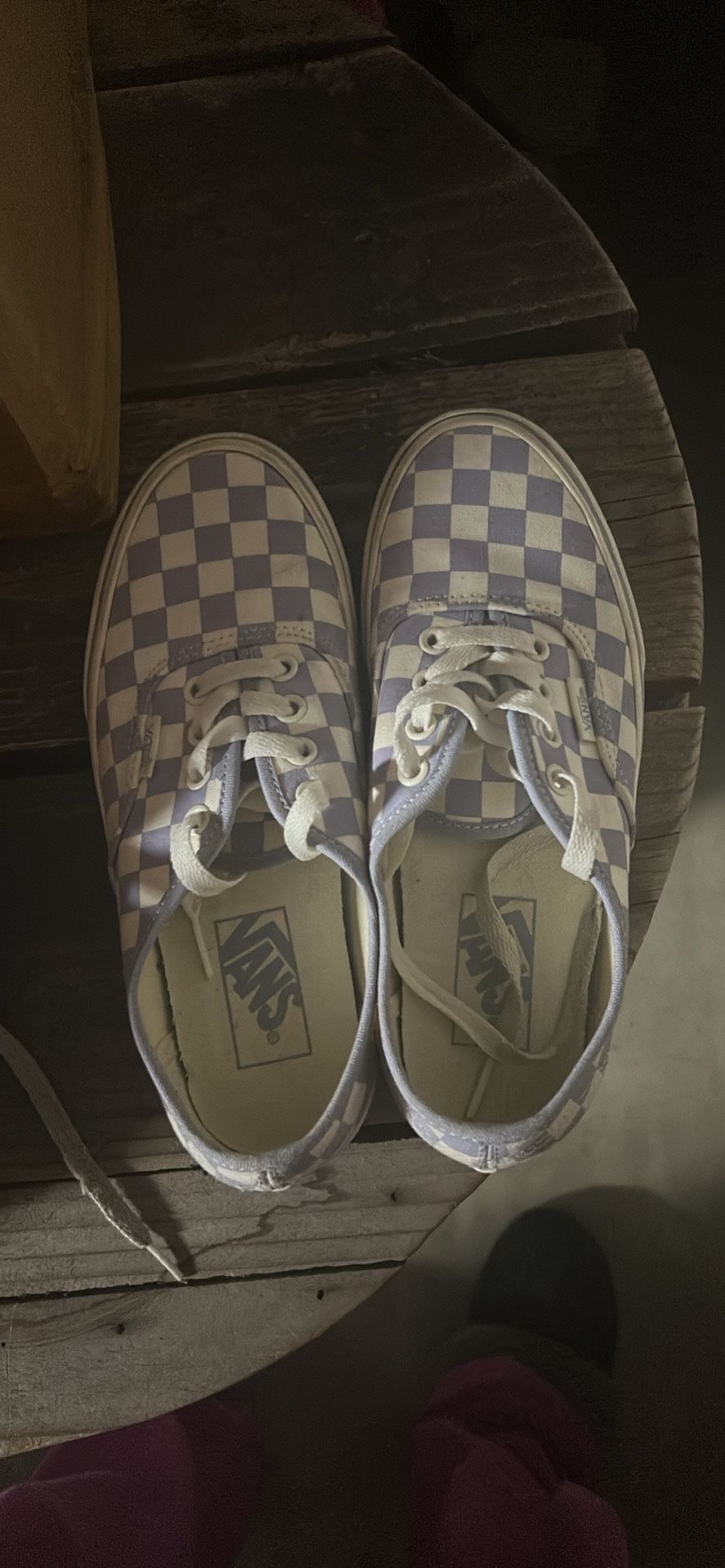 Vans Purple Checkered