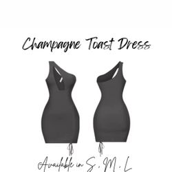 Champagne Toast Dress 