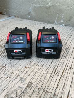 Milwaukee M18 batteries
