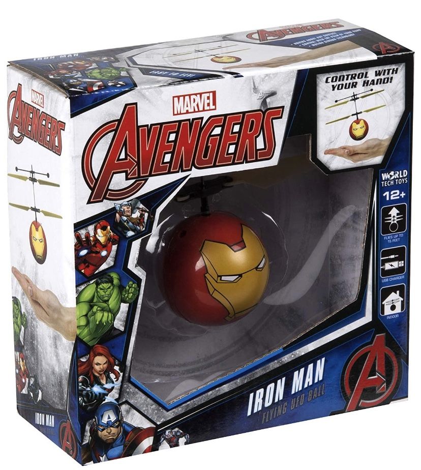 Marvel Avengers Iron Man IR UFO Ball Helicopter