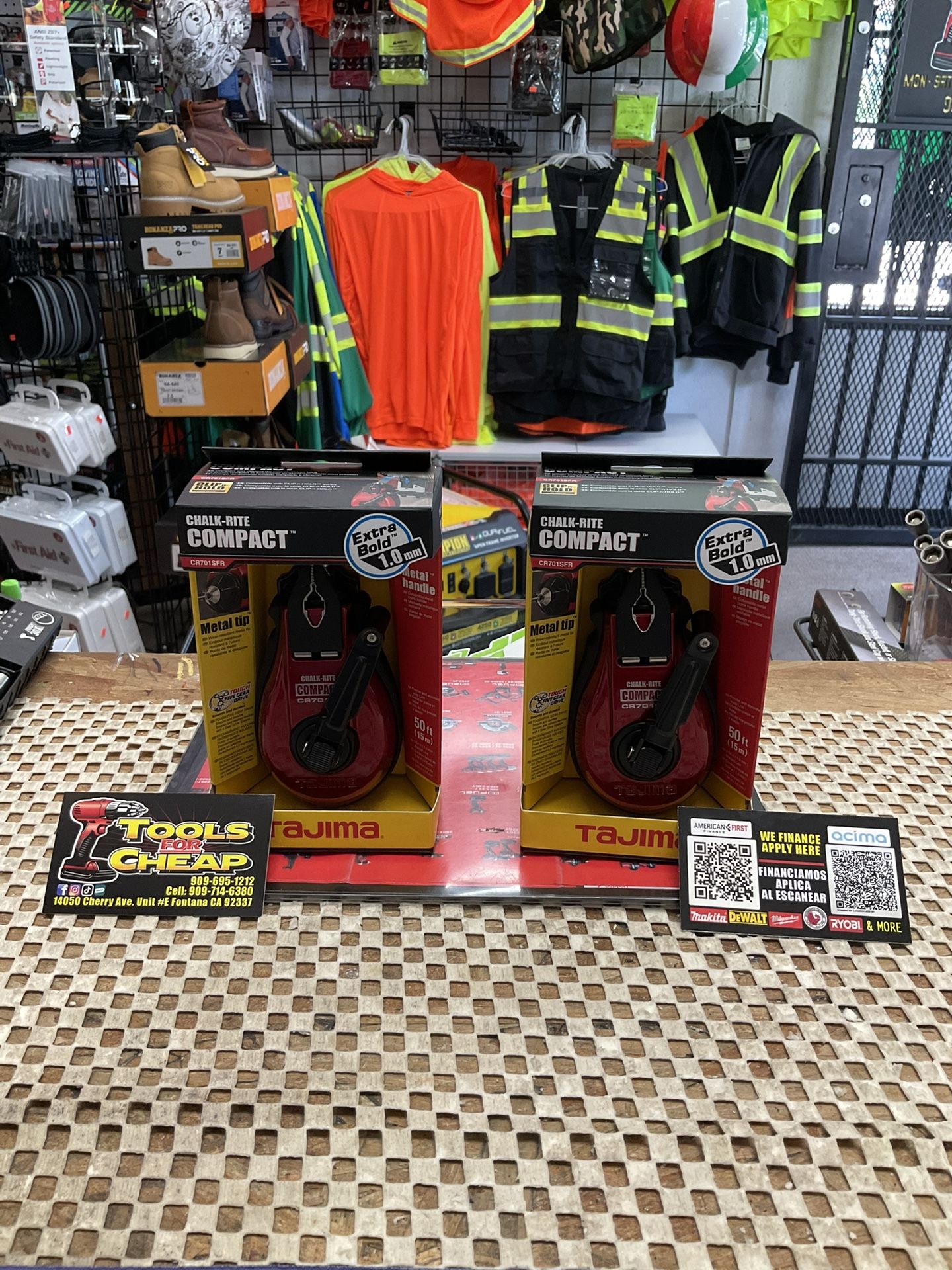 TAJIMA Chalk-Rite Mini- Red $45 EACH