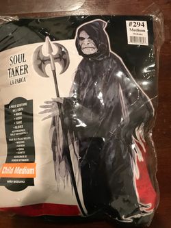 Soul Taker “La Parca” Halloween Costume - Child Medium