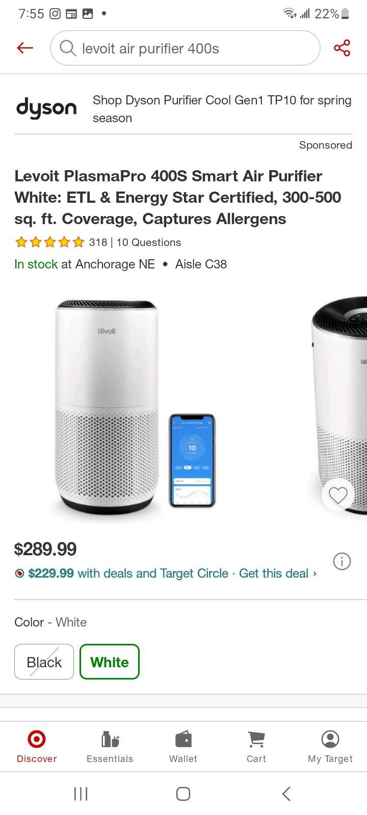 Levoit Air Purifier