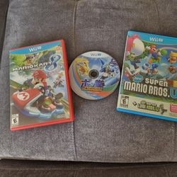 3 Wiiu Games