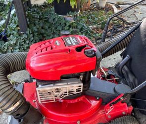 Troybilt self propelled vacuum chipper shreader