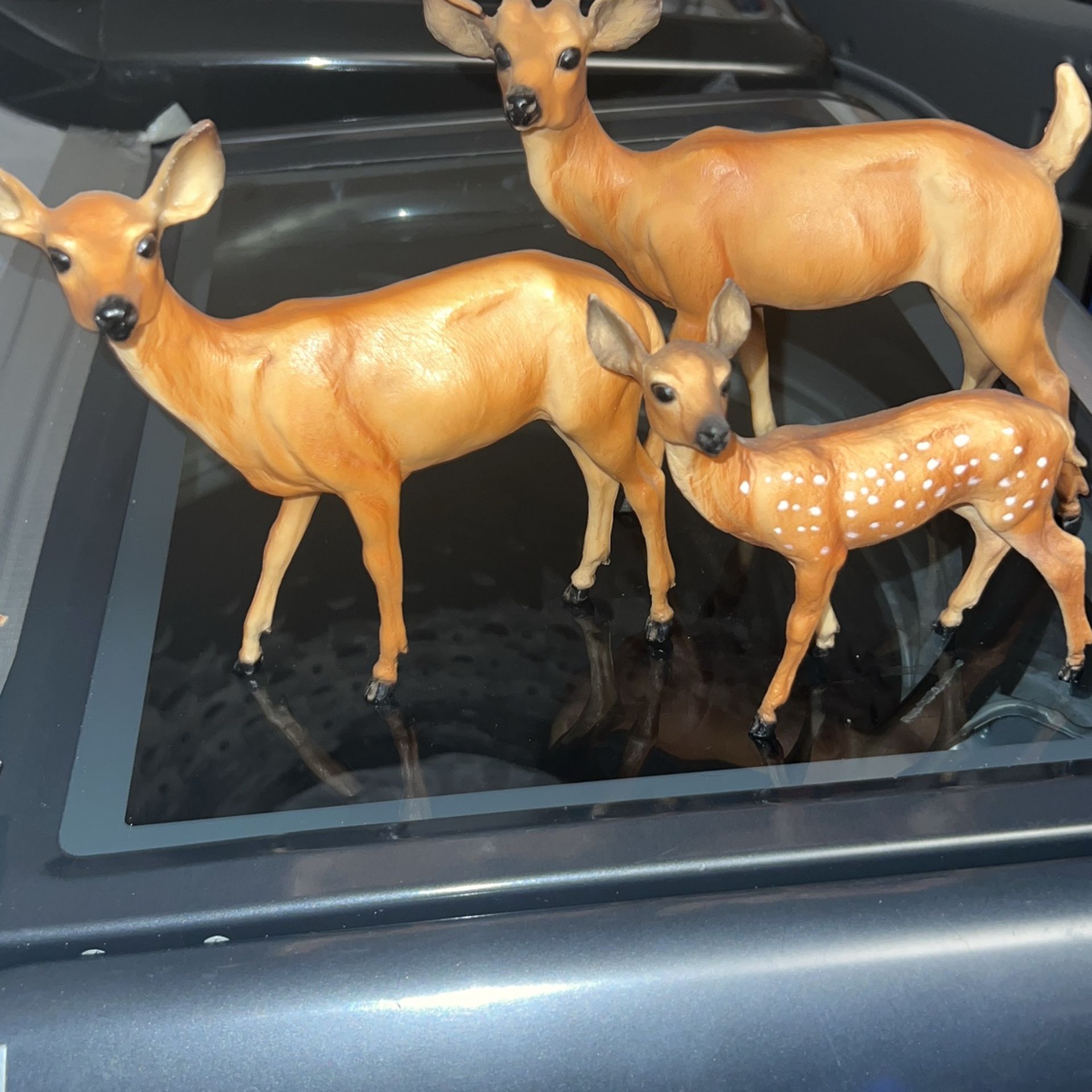 Vintage 1970s Breyer Deer Family
