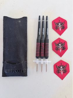 UNICORN CORE TUNGSTEN DARTS - STEEL TIP - STRAIGHT BARREL