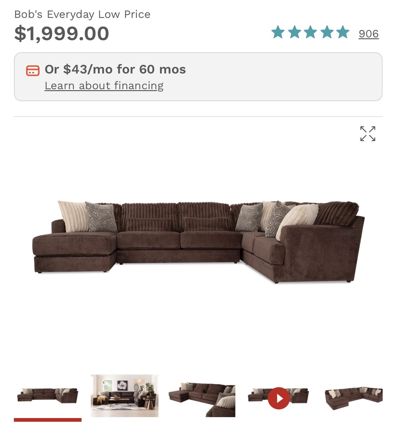 Excellent Condition Sectional Couch Set