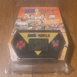 Rare In Sealed VG Condition ARCH RIVALS handheld Video Game 1989 