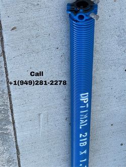 Getting a new garage door spring (less noise)