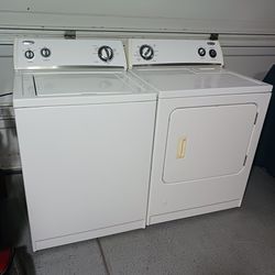 Whirlpool Matching Set Washer And Gas Dryer Excellent Working Condition 