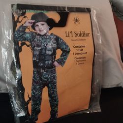 Li'l Soldier (12 - 18 months) - Kids Halloween Costume