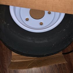 2 Trailer Tires 4.80-8”