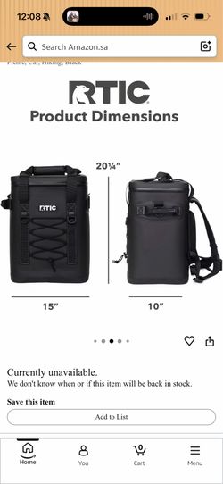 Rtic backpack cooler