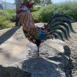 Painted Rooster
