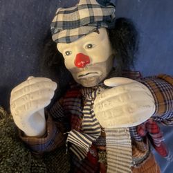 Porcelain Clown Doll