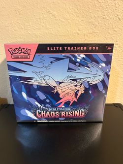 Pokemon Mega Evolution Chaos Rising Elite Trainer Box ETB