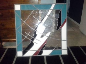 Modern Abstract Stained Glass