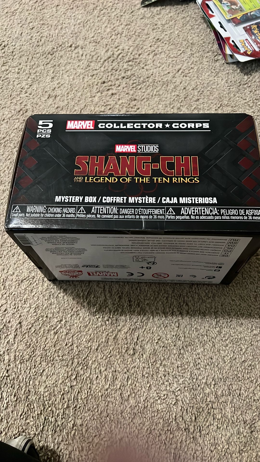 Unopened Shang-chi And The Legend Of The Ten Rings Box