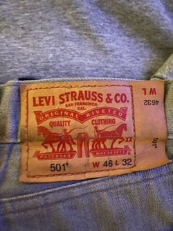 Grey 501 pants